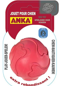 Anka - Balle Caoutchouc Dure Extrabounce pour Chiens - 9cm