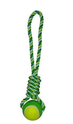 Anka - Corde avec Balle de Tennis pour Chien - 48cm