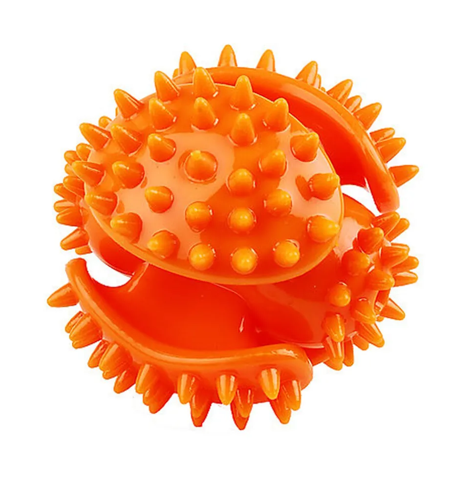 Anka - Jouet Balle Spiky en TPR M pour Chien - 7,5cm