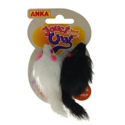 Anka - Jouet pour Chat 2 Souris Miami