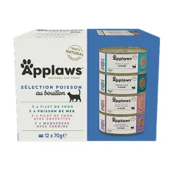 Applaws - Multipack aux Poissons pour Chat - 840g