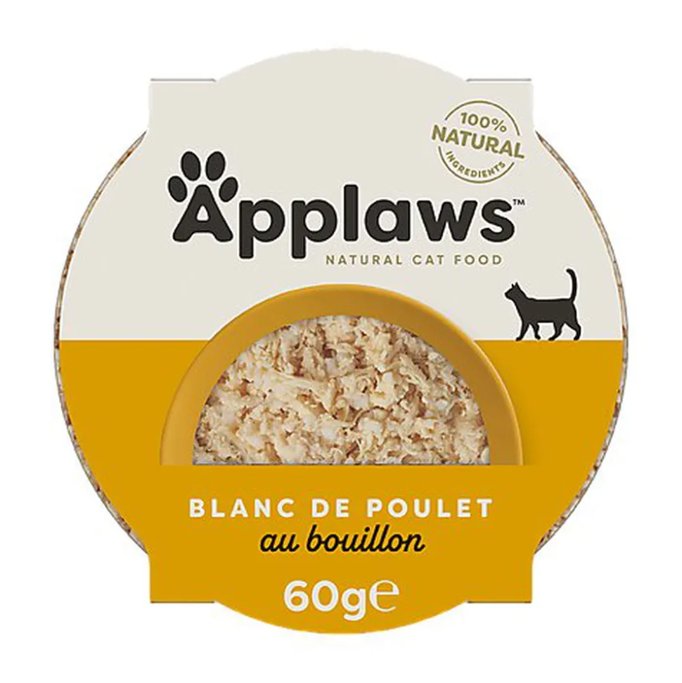 Applaws - Pâtée au Poulet et Riz pour Chat - 60g