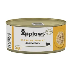 Applaws - Pâtée en Boîte à la Poitrine de Poulet pour Chat - 70g