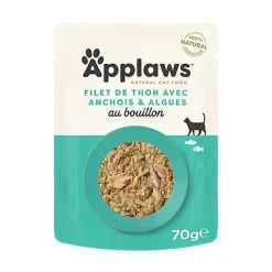 Applaws - Sachet Fraîcheur Thon et Anchois pour Chat - 70g