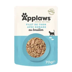 Applaws - Sachet Fraîcheur Thon et Daurade pour Chat - 70g