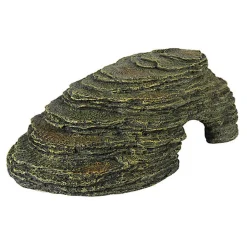 Aquadella - Décoration Grotte de Coin pour Aquarium - 30,5x21x11,5cm