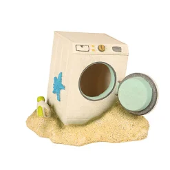 Aquadella - Décoration Machine à Laver pour Aquarium - 12x10cm