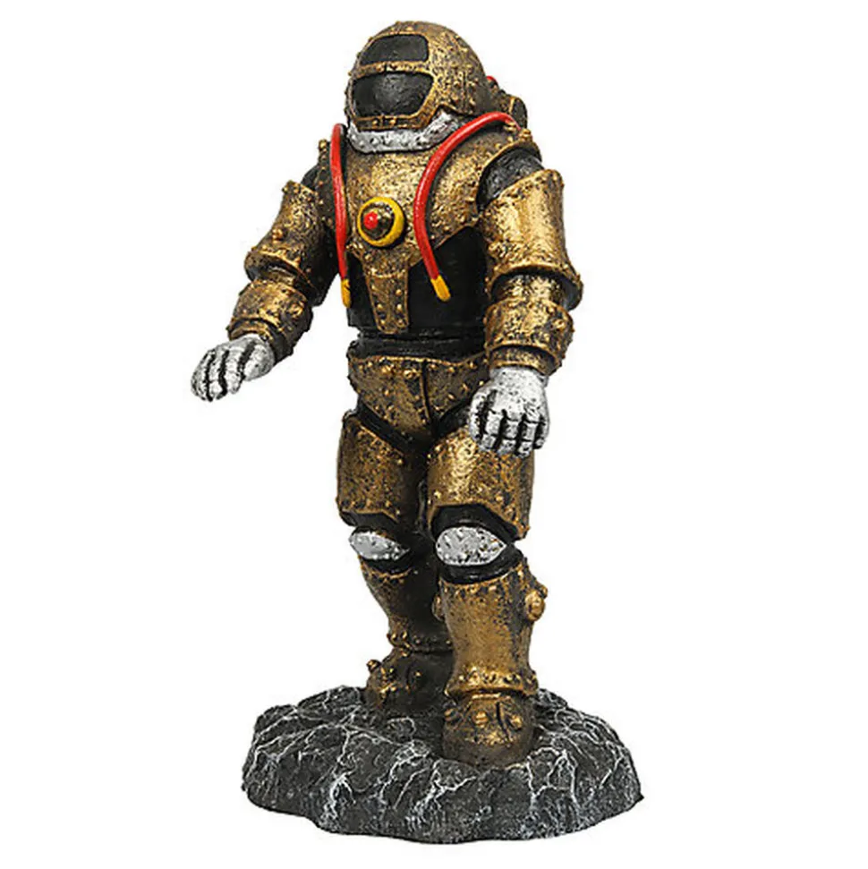 Aquadella - Décoration Steampunk Plongeur pour Aquarium