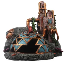 Aquadella - Décoration Steampunk Base Action Air pour Aquarium