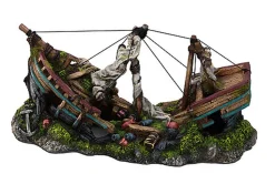 Aquadella - Décoration Trois-Mâts pour Aquarium