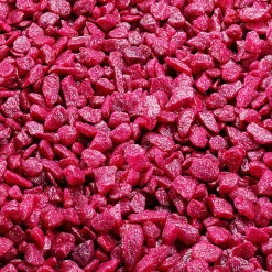 Aquadella - Graviers Glamour Stone Framboise pour Aquarium - 2Kg