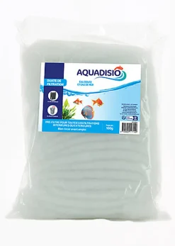 Aquadisio - Ouate Filtrante pour Aquarium - 100g