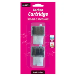 Aquarium Systems - Cartouche Charbon Actif Small & Medium pour NEWJET FILTER - x2