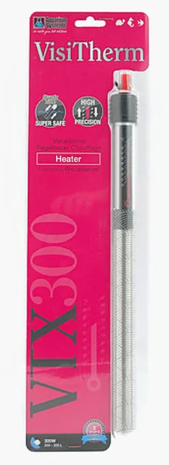 Aquarium Systems - Chauffage VisiTherm VTX pour Aquarium 200L à 300L - 300W