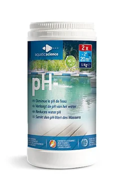 Aquatic Science - Conditionneur Ichipond PH- pour Bassin - 1Kg