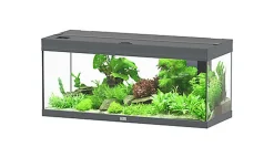 Aquatlantis - Aquarium Prestige 100 - Gris Anthracite Led 2.0 EQP