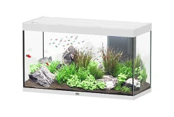 Aquatlantis - Aquarium SUBLIME 120 Led Blanc Brillant - 333L