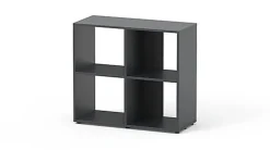 Aquatlantis - Meuble 80 Standard - Gris Anthracite