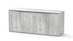Aquatlantis - Meuble SPLENDID 200 Chêne Blanc pour Aquarium - 200x50x83cm