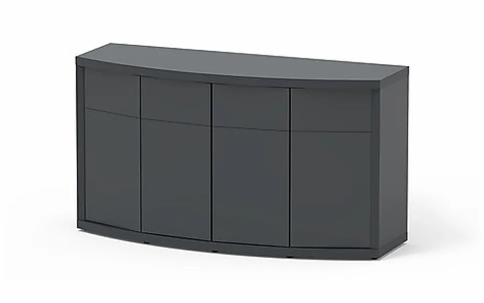 Aquatlantis - Meuble SUBLIME HORIZON 150 Anthracite pour Aquarium - 150x54x83cm