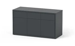 Aquatlantis - Meuble SUBLIME 150 Anthracite pour Aquarium - 150x60x83cm