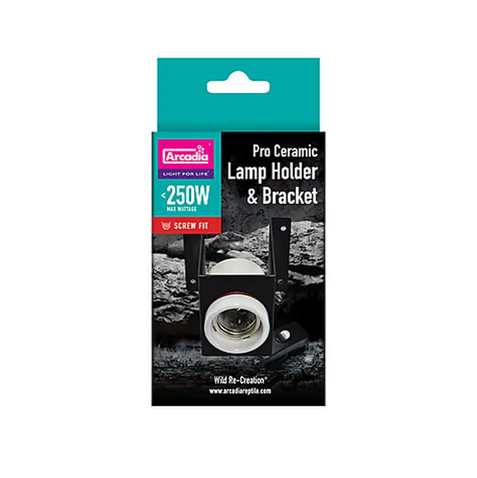 Arcadia - Lampe Pro Ceramic Holder & Bracket - Réptiles