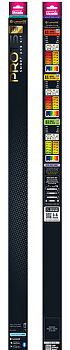 Arcadia - Luminaire Pro T5 Uvb Kit Dragonlamp 14% Uv-B, 39 Watt - Réptiles