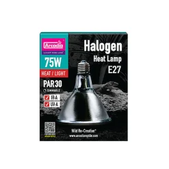 Arcadia - Spots Halogen Basking (E27) 75 Watt - Réptiles