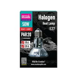 Arcadia - Spots Halogen Basking (E27) 50 Watt - Réptiles