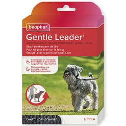 Beaphar - Collier de dressage GENTLE LEADER pour petits chiens et chiots - Noir