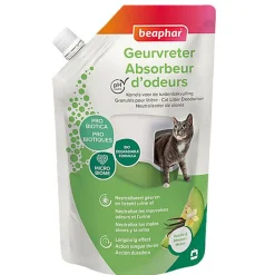Beaphar - Granulés Absorbeurs d'Odeurs Parfum Melun pour Litière - 400g