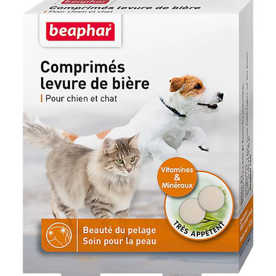 Beaphar - Levure de Bière Friandises pour Chien et Chat - 100 Comprimés