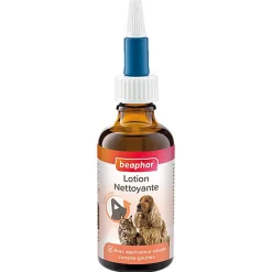 Beaphar - Lotion Nettoyante des Oreilles avec Applicateur Souple pour Chiens et Chats - 50ml
