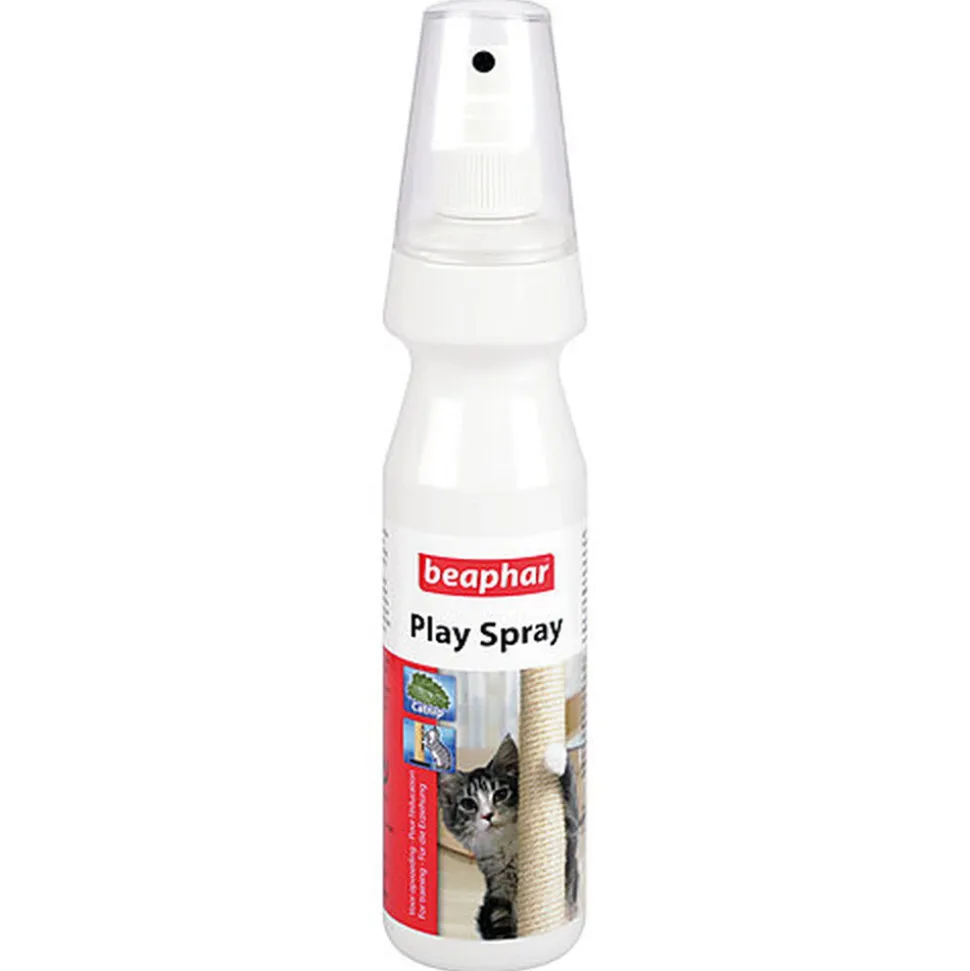 Beaphar - PLAY SPRAY, pulvérisateur attractif à l'herbe à chat pour chat - 150 ml