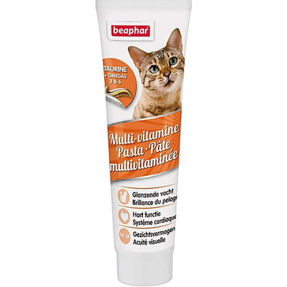 Beaphar - Pâte Multivitaminée à la Taurine pour Chat - 100g