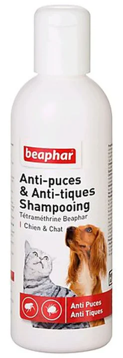 Beaphar - Shampoing Antiparasitaire pour Chien et Chat