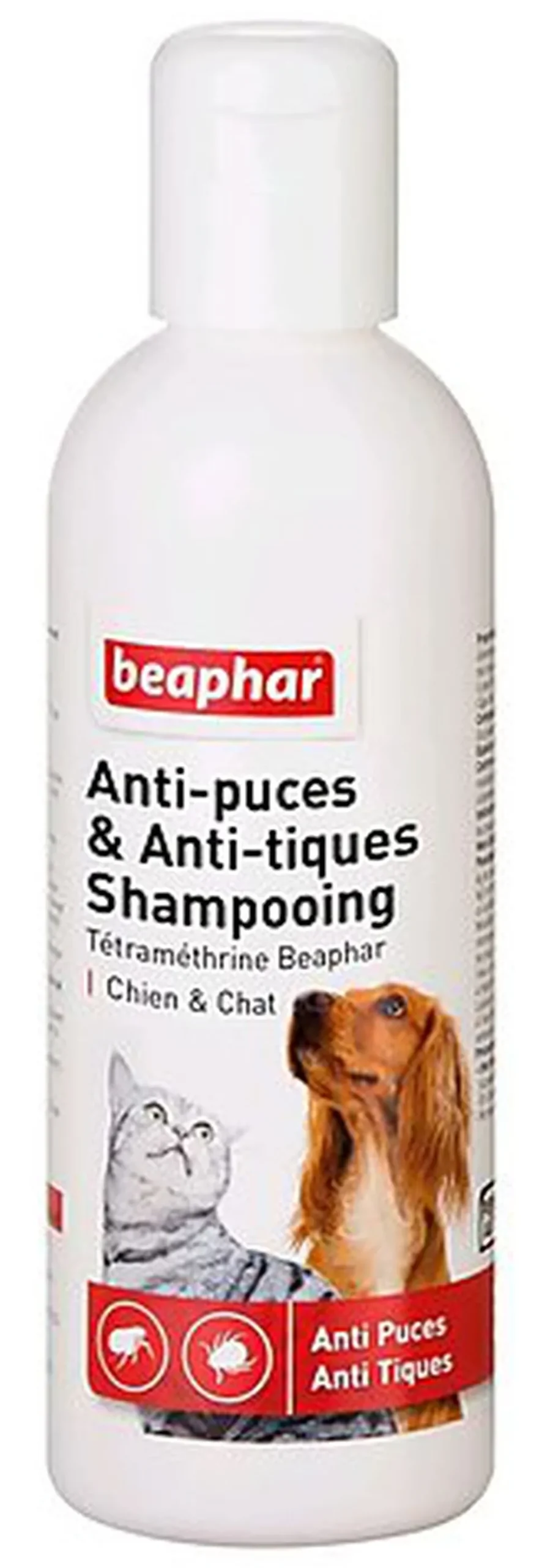 Beaphar - Shampoing Antiparasitaire pour Chien et Chat