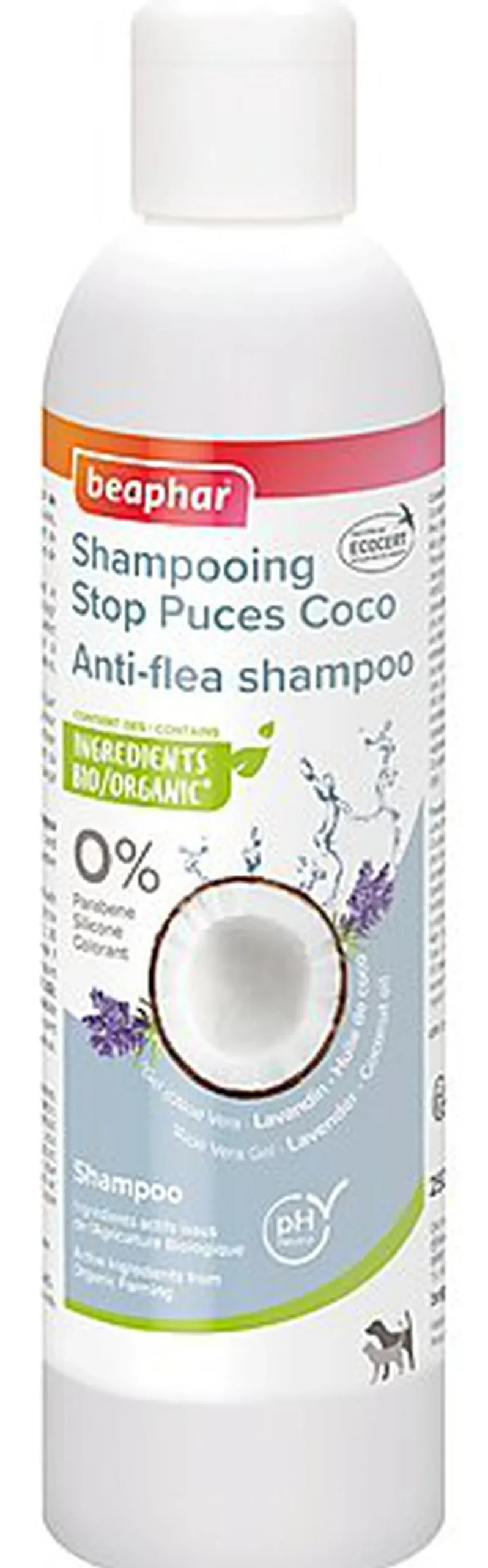 Beaphar - Shampoing Stop Puces Coco pour Chien et Chat - 250ml