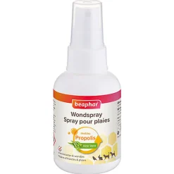 Beaphar - Spray pour plaies pour chiens chats oiseaux et rongeurs - 75ml
