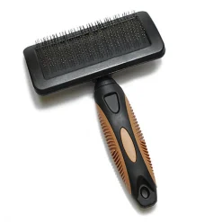 Beauty - Brosse Carde Auto-nettoyante pour Chien