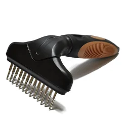 Beauty - Etrille à 13 Dents Rotatives pour Chiens - 15cm