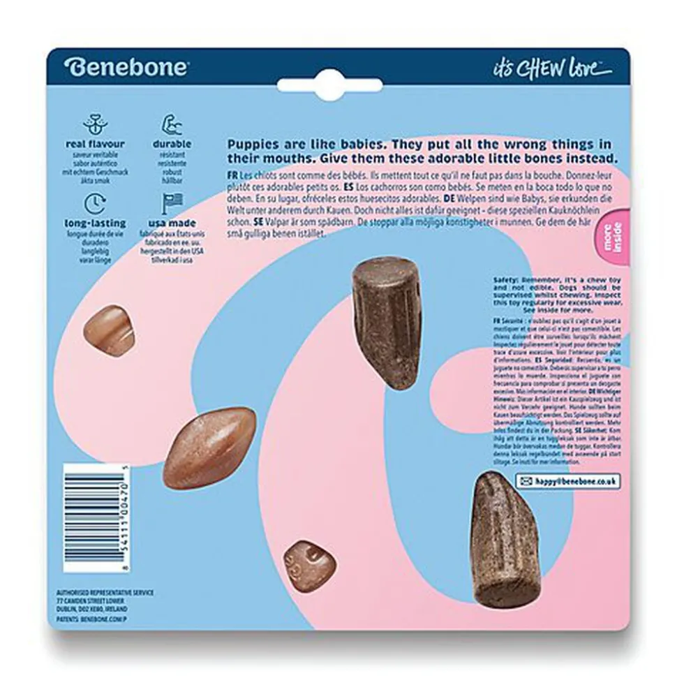 Benebone - Jouet Puppy Pack Maplestick-Zaggler Bacon