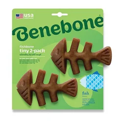 Benebone - Jouet Tiny Pack Fishbone - X2