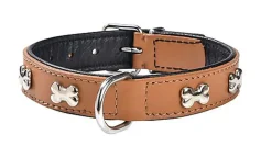 Bobby - Collier Extra Souple Noir pour Chiens