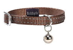 Bobby - Collier Safe 10 Marron pour Chats - 30cm