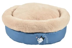 Bobby - Corbeille Tea Party Bleu pour Chats - 45cm