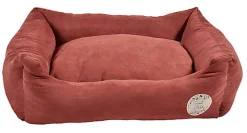 Bobby - Coussin Donut Poilu Taupe pour Chien