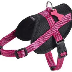 Bobby - Harnais Easy Safe Fushia pour Chiens - XXS