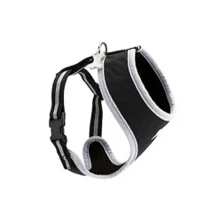Bobby - Harnais Pap Arlequin en Nylon Noir pour Chien