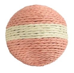 Bobby - Jouet Boule Rose pour Chats - 10cm